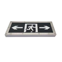 Petite taille étanche LED sécurité d'urgence SORTIE signe lumière contrôle centralisé feu marquage lampe