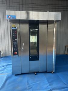 Horno Rotatorio Comercial para Panadería Industrial, 32 Bandejas, a Gas, para Hornear <span class=keywords><strong>Pizza</strong></span> - Product Image 1