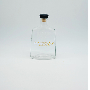 Bouteille d'eau en verre dépoli vide de qualité supérieure en borosilicate haut de gamme <span class=keywords><strong>vodka</strong></span> brandy cristal - Product Image 2