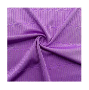 OEM ODM Lieferant strukturierte Bikini Nylon Spandex leichte Bade bekleidung Textil 4-Wege-Stretch-Stoff für Bade bekleidung