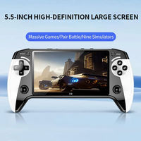 Console de jeu portable X9 à écran HD 5,5 pouces, supporte les jeux vidéo rétro classiques, idéale comme cadeau pour enfants - Meilleures ventes