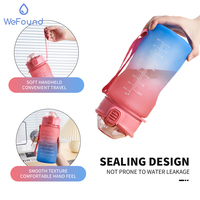 Offre Spéciale étanche et sans Bpa pour bouteille d'eau de marqueur de temps motivationnel en plastique Offi