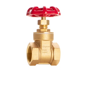 Vanne à boisseau en laiton durable pour l'eau, lutte contre l'incendie, haute température, filetage femelle en pouces, contrôle de l'eau, spirale de vidange - Product Image 2