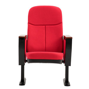 Silla de Auditorio Tenzo Roja con Reposabrazos y Tablero de Escritura para Teatro, Sala de Conferencias, Cine, Conferencias, Ópera - Product Image 2