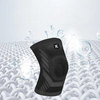 Genouillères de sport pour enfants KKN personnalisables, anti-chute, pour basketball et football, avec coussinets épaissis et protection des articulations.