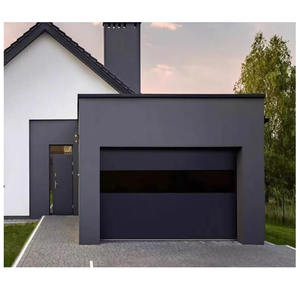 Panneau sectionnel moderne en acier pour portes <span class=keywords><strong>de</strong></span> <span class=keywords><strong>garage</strong></span>-<span class=keywords><strong>porte</strong></span> sandwich au design traditionnel résistant au roulement style ouvert pour l'intérieur des villas - Product Image 3