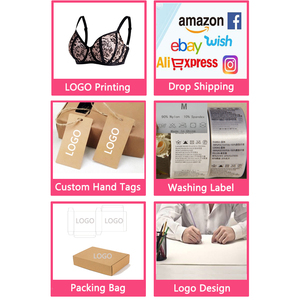 Vente directe usine – Soutien-gorge push-up sexy en dentelle, ajustable, à armatures, pour femmes grandes tailles (75, 80, 85, 90, 95 DEFGHIJK) - Product Image 6