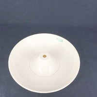 Plato de Melamina Ecológico para Servir en Restaurantes y Hogares, Plato Hondo para Carne, Ensaladas, Pizza y Otros Alimentos