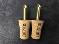 Bumbu Rum Vin Verseur Personnalisé En Acier Inoxydable Étanche Vinaigre Liqueur Whisky Bouteille De Vin Distributeur Becs Verseurs avec Liège