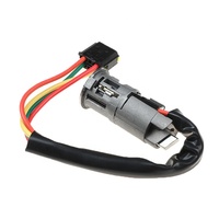77022-96589 ZHIPEAK Clés de cylindre de barillet de serrure d'allumage pour Renault Megane Scenic Clio
