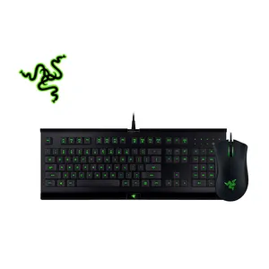 Original Razer Cynosa Pro Keyboard and Razer DeathAdder 2000 Mouse Combo Kit Gaming Set 3 Color Backlight Macro Recording