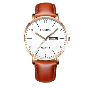 Reloj de cuarzo ultrafino para adolescentes, hombres, estudiantes de secundaria, diseño minimalista moderno e impermeable. - Product Image 4