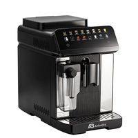 Machine à café automatique Anbolife avec fonction de pré-infusion, écran tactile, réservoir à lait intégré, moulin à café conique intégré, WIFI