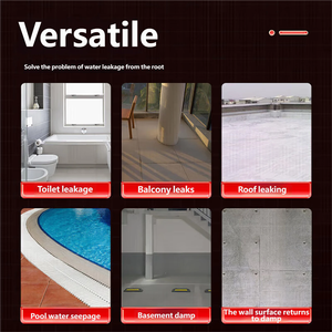 Scellant transparent haute résistance imperméable pour salle de bain, baignoire, rebord de fenêtre - Product Image 6