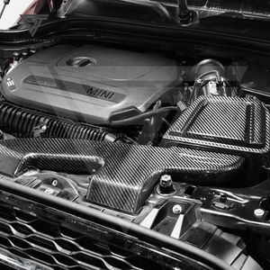 Sistema di aspirazione dell'aria personalizzato in fibra di carbonio a secco per 2017-2020 Bmw 1 serie <span class=keywords><strong>F20</strong></span> 118i <span class=keywords><strong>B38</strong></span> 1.5t 120i B48 2.0t - Product Image 4