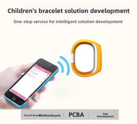 Solution de développement de bracelet intelligent pour enfants : positionnement GPS, anti-perte, appels vocaux, étanche, bracelet en silicone, logiciel