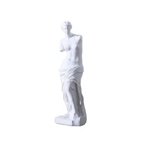 राल सफेद लाल, नीले रंगीन ग्रीक मिथकों मानव डेविड बस्ट वीनस प्रतिमा घर तालिका के शीर्ष सजावटी मूर्ति मॉडल मूर्तियों