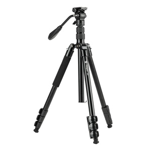 Hợp kim nhôm bức ảnh <span class=keywords><strong>Tripod</strong></span> đứng chất lượng cao chuyên nghiệp <span class=keywords><strong>Tripod</strong></span> cho video máy ảnh với bóng đầu - Product Image 1