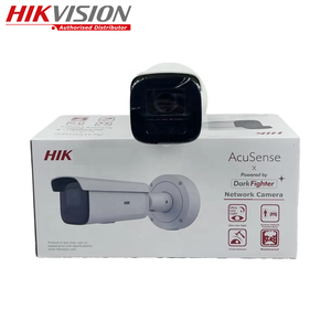Hikvision-Cámara de seguridad para el hogar, para exteriores, H.265 +, clasificación varifocal de objetivos de vehículos, 8 MP, Bullet - Product Image 1