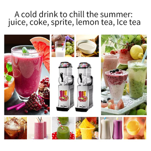 SM112 1 Tank Stainless Steel Commercial Grade Easy Cool Home Automatic <b>Ice</b> <b>Slush</b> <b>Machine</b> with Spare Parts - Product Image 3