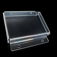 Usine de fabrication de feuilles plastiques depuis plus de 13 ans – Boîtier électronique transparent en PC polycarbonate découpé CNC, pliage à froid, couvercle de protection