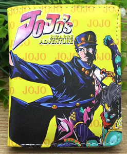 Cartera Corta de PU de Alta Calidad con Cierre, 9 Diseños, para los Fans del Anime JoJo's Bizarre Adventure, como Regalo - Product Image 4