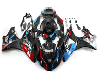 Kit de Carénage pour BMW S1000R 2009-2014, Kit Complet de Carénages de Moto en Plastique ABS, Panneaux de Cadre de Carrosserie