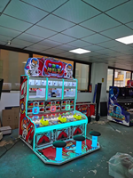 Aire de jeux à pièces Centre de divertissement Trois Cannon Park Arcade de tir Jeu de balle physique