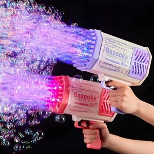Nuova Pistola Automatica Elettrica Spara Bolle di Plastica a Forma di Razzo, Giocattolo per Bambini, Perfetto Regalo per Ragazzi e Ragazze per Giochi all'Aperto - Product Image 1