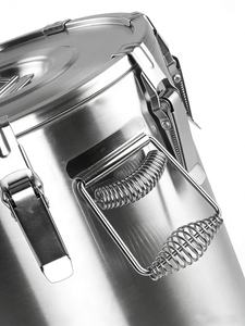 กล่องใส่อาหารสแตนเลสขนาดใหญ่ Zunck - ชามซุปเก็บความร้อนสแตนเลส 304 สำหรับเสิร์ฟอาหาร - Product Image 4