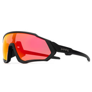 Lunettes de cyclisme polarisées Kapvoe UV400, lunettes de sport pour le vélo de route et le VTT, légères, anti-buée, modèle TK9408-Q-5L - Product Image 5
