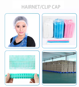 50 Gorras Desechables De Red Para El Cabello - Blancas, Talla única, Para Cocina, Alimentación, Estética