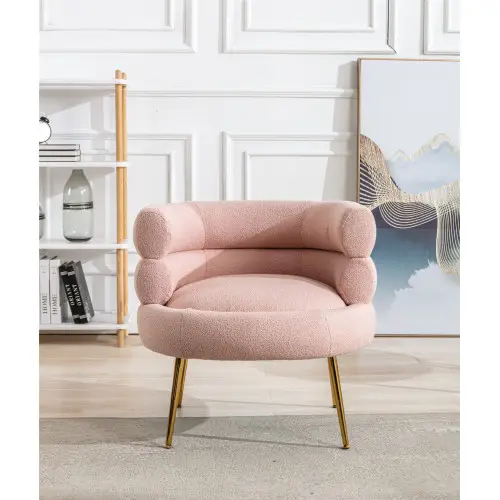 Coolmore cadeiras modernas para casa, decoração de sala de estar, sala de estar, acolchoadas, veludo, tecido