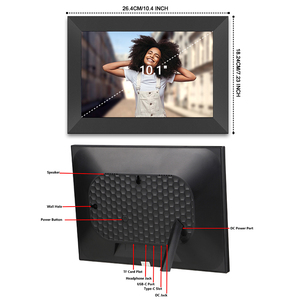 <span class=keywords><strong>Cornice</strong></span> Digitale OEM Frameo 10.1 Pollici IPS con Touchscreen Intelligente e Orologio, Riproduttore MP4/AVI per Famiglia - Product Image 6