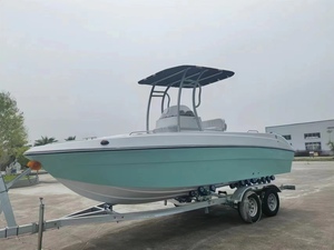 Bateau de pêche sportive en fibre de verre FLIT-620B pour loisirs personnels, bateau à moteur acceptable - Product Image 4