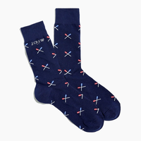 Chaussettes de marcheur de chiens de mode tube de dessin animé 3D coloré personnalisé pour hommes