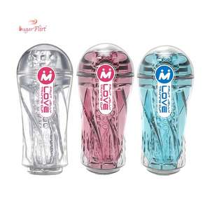 SUGARFLIRT Yetişkin Seks Oyuncakları Gerçekçi Mastürbasyon Kabı Yüksek Esneklikli İtme Görünür Dalga Jöle Seks Oyuncakları Erkekler İçin - Product Image 1