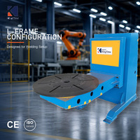 Positionneur de soudage inclinable, positionneur rotatif inclinable à 2 axes pour soudage de joint circulaire