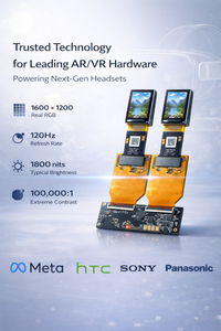 Бинокулярный OLED-дисплей на кремниевой основе 0,5 дюйма TV050F7TSLD01 с интерфейсом Type-C для приложений дополненной/виртуальной реальности - Product Image 5