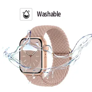 Geflochtene Riemenband New Arrival Watch Uhrenarmband 38/40/41 42/44/45/49mm für Apple Iwatch anpassbare Smart Watch 49mm