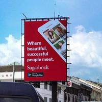 Panneau géant de publicité P5 P6 P8, panneau géant, LED, étanche, haute luminosité, pour l'extérieur, bonne qualité