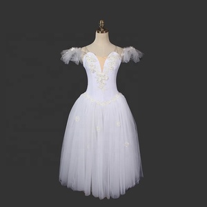 Costume da Balletto Professionale su Misura, Tutù Variazione <span class=keywords><strong>Odette</strong></span> del Lago dei Cigni, Costume da Cigno Bianco - Product Image 1