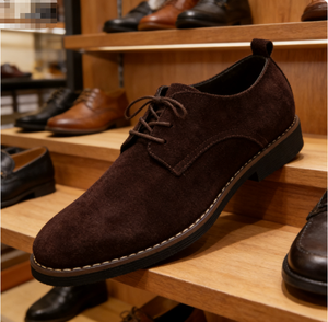 รองเท้าหนังผู้ชายสไตล์อังกฤษ สำหรับธุรกิจและลำลอง - Product Image 5