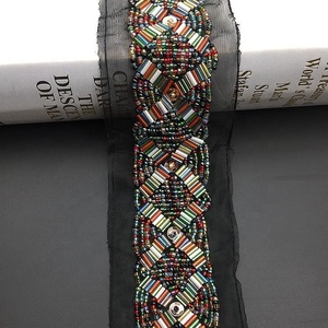 Accessori fai da te LT2493B in pizzo con perline in stile etnico - Product Image 5