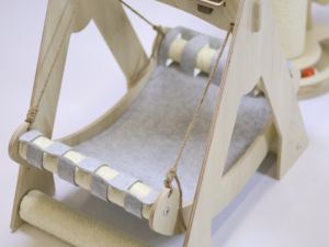 Lussuoso e Moderno Albero per Gatti, Resistente, Multistrato, Ecologico, Struttura per Arrampicata Felina - Product Image 5