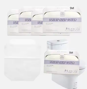 Housse <span class=keywords><strong>de</strong></span> siège <span class=keywords><strong>de</strong></span> <span class=keywords><strong>toilette</strong></span> jetable en papier pulpe 1/2 fois soluble dans l'<span class=keywords><strong>eau</strong></span> biodégradable paquet <span class=keywords><strong>de</strong></span> 250 pièces rouleau <span class=keywords><strong>de</strong></span> mouchoirs souples - Product Image 5