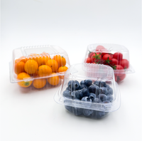 Fournisseur Direct E-commerce Populaire Emballage pour Raisins Boîte Coque en Plastique PET Jetable pour Fruits Série MX LIXIN 0.3mm