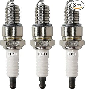 Vendita Diretta Fabbrica: Set 3 Candele F6TC per GX140/160/200 Predator <span class=keywords><strong>212</strong></span>, Sostituisce NGK BP6ES WR6DC, Compatibile con Coleman CT200U BT200X Baja MB165 - Product Image 1
