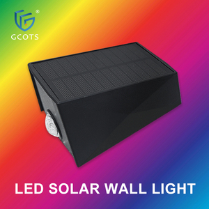 Lámpara de Pared Exterior Impermeable GCOTS, Lámpara de Pared LED Solar Luminosa para Jardín, Valla, Pared Exterior - Product Image 6