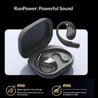 AI Translation Wireless Binaural TWS Sports untuk Headset dengan Kontrol Sentuh Layar Digital 5.4